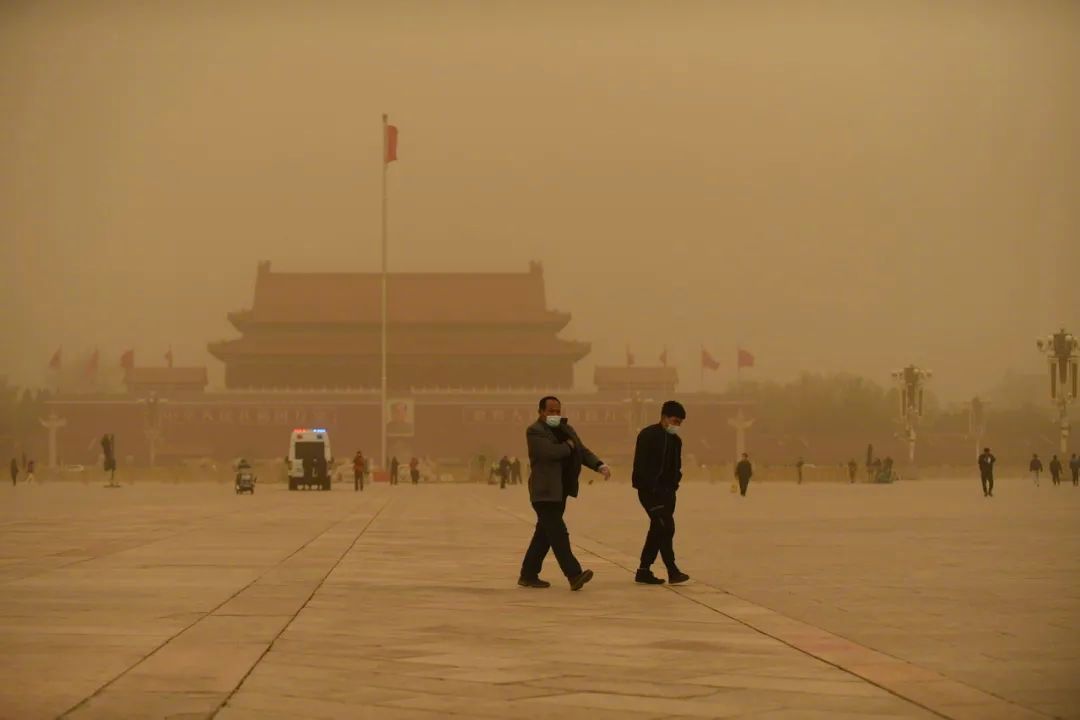 北京黄沙漫天图片图片