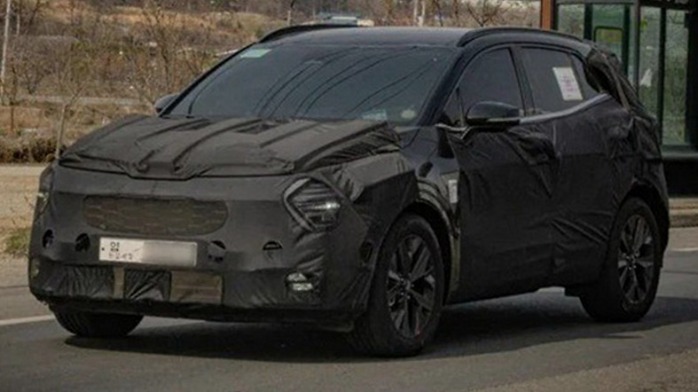 起亚全新狮跑新车曝光！搭1.6T插混外观全面升级