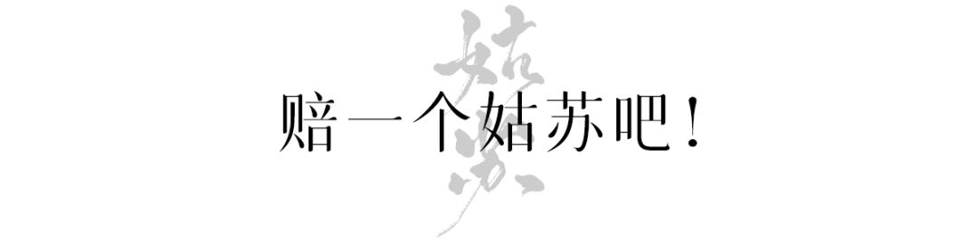 赔我一个苏州，赔我一个姑苏城！
