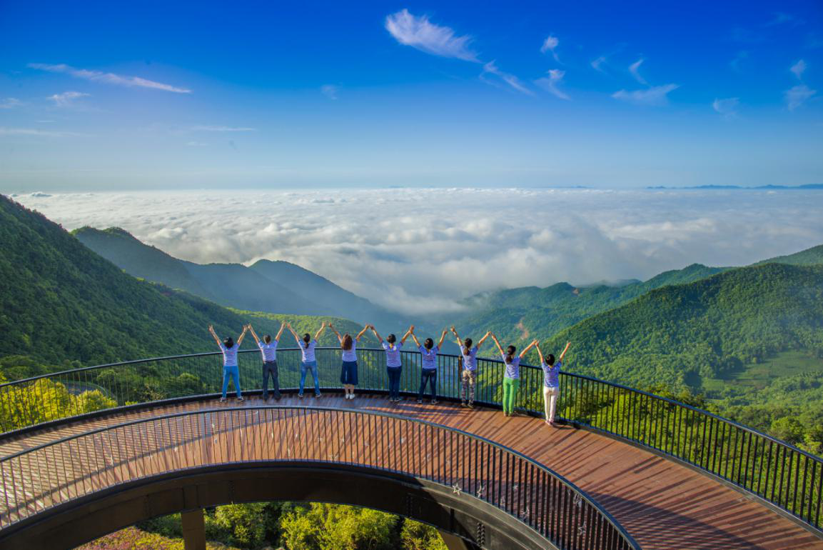 浙江金华山景区图片