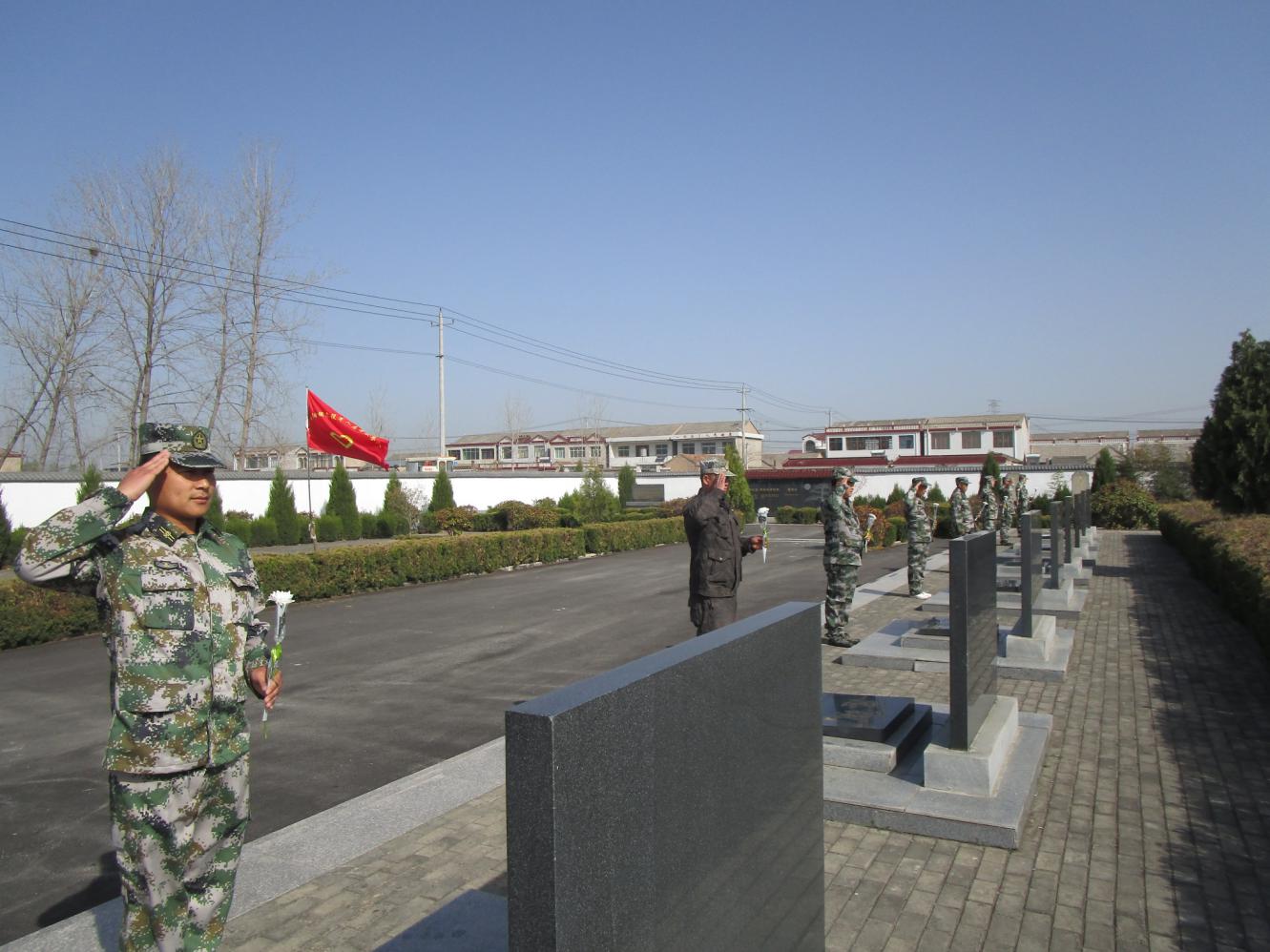 靈璧縣朝陽鎮開展老兵永遠跟黨走傳承紅色基因志願者服務活動