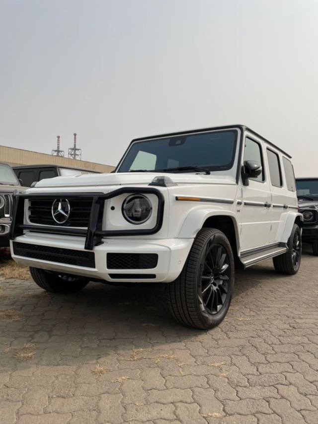 2021款奔驰g550搭载4.0t v8发动机