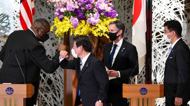 聚焦日美22会谈两国军事同盟出现重大突破