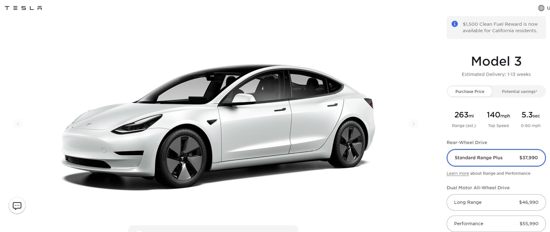 国内Model Y涨价不到一天 美国特斯拉Model 3也涨价了