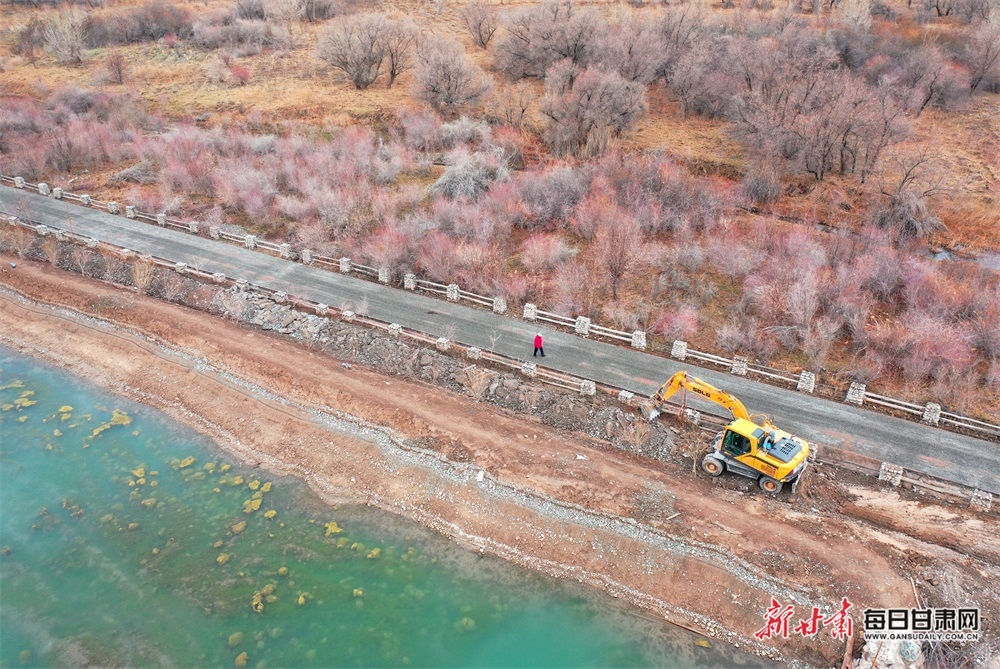 张掖甘州重拳整治打造生态河湖 串起美丽乡村旅游线