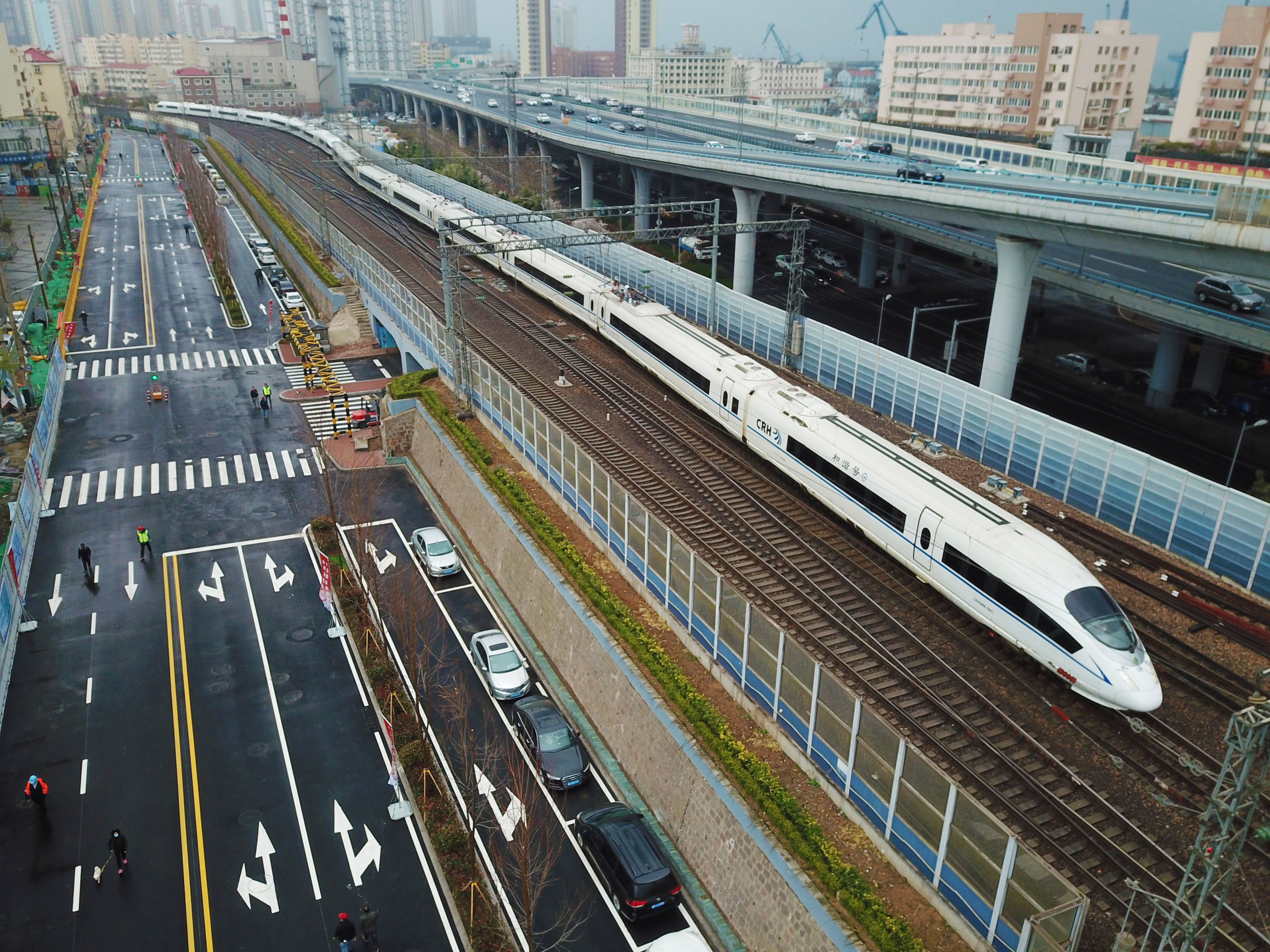 青岛济南路"旧貌换新颜"正式通车凤凰网青岛_凤凰网