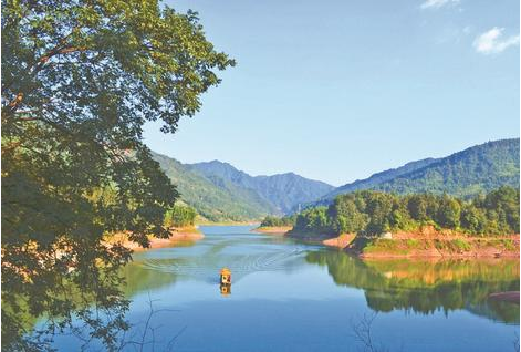 风景秀丽的清溪沟