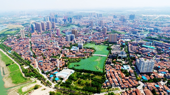 蔡甸城关色彩规划：暖白清淡灵秀地 橙灰素雅知音城 建筑主打色定位“暖白橙灰”！