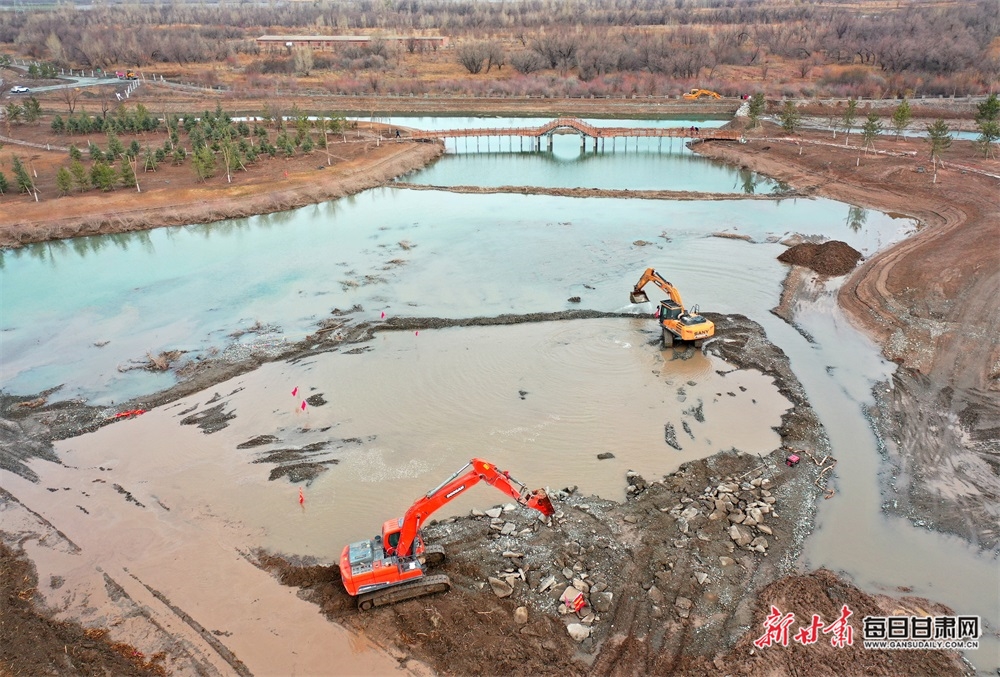 张掖甘州重拳整治打造生态河湖 串起美丽乡村旅游线