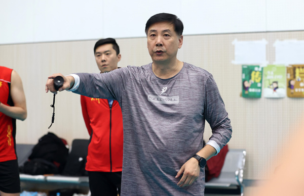 专访天津男排主帅蒋杰:联赛成绩增强全运信心