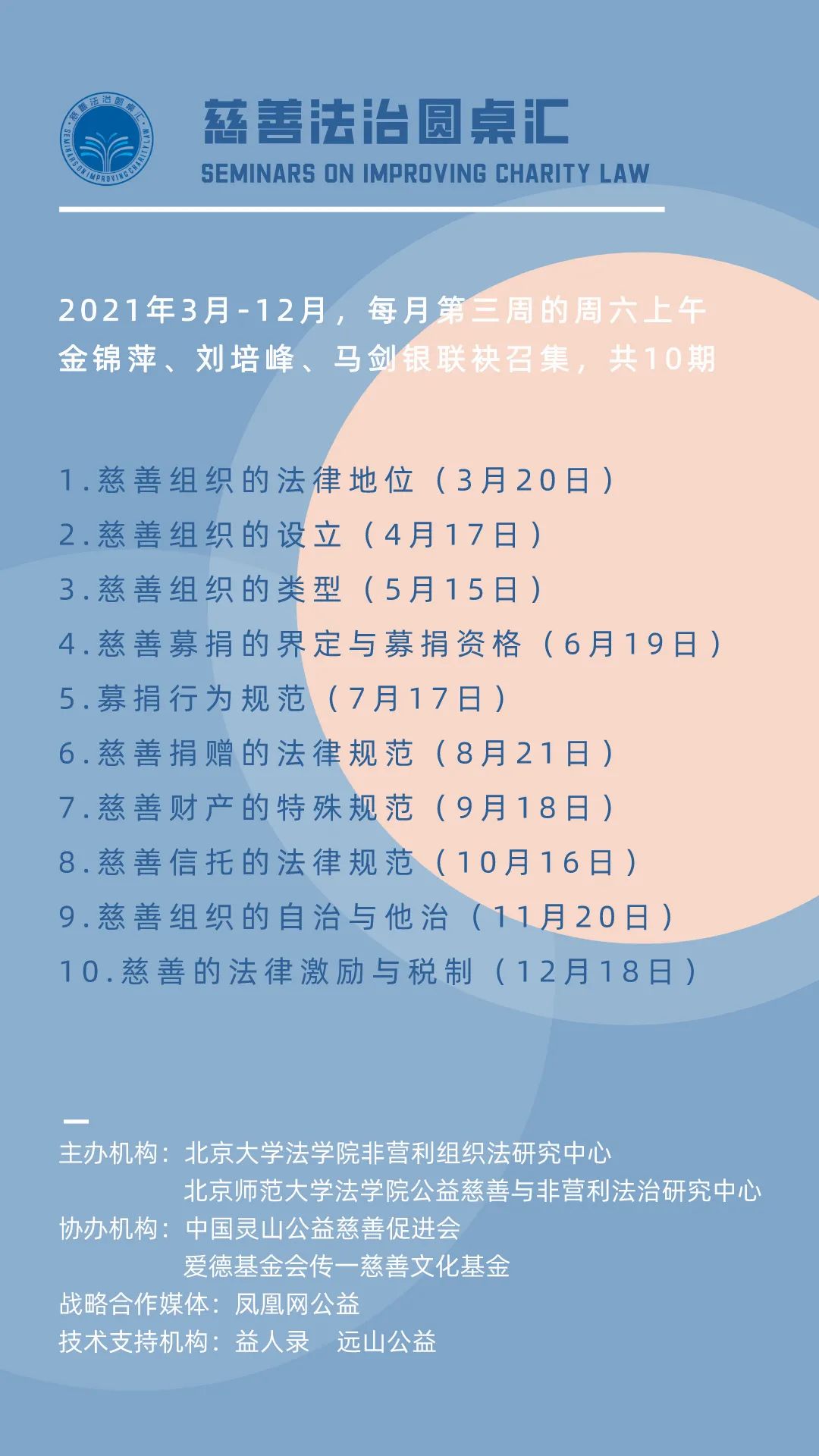 慈善法治圆桌汇第1期纪要:慈善组织的法律地位 | 慈善法13