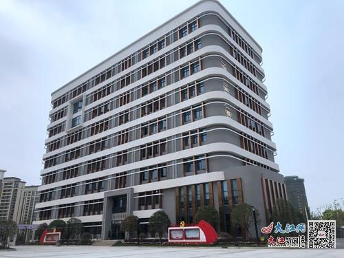 吉安八中城北分校主体建筑基本完工预计今年9月投入使用