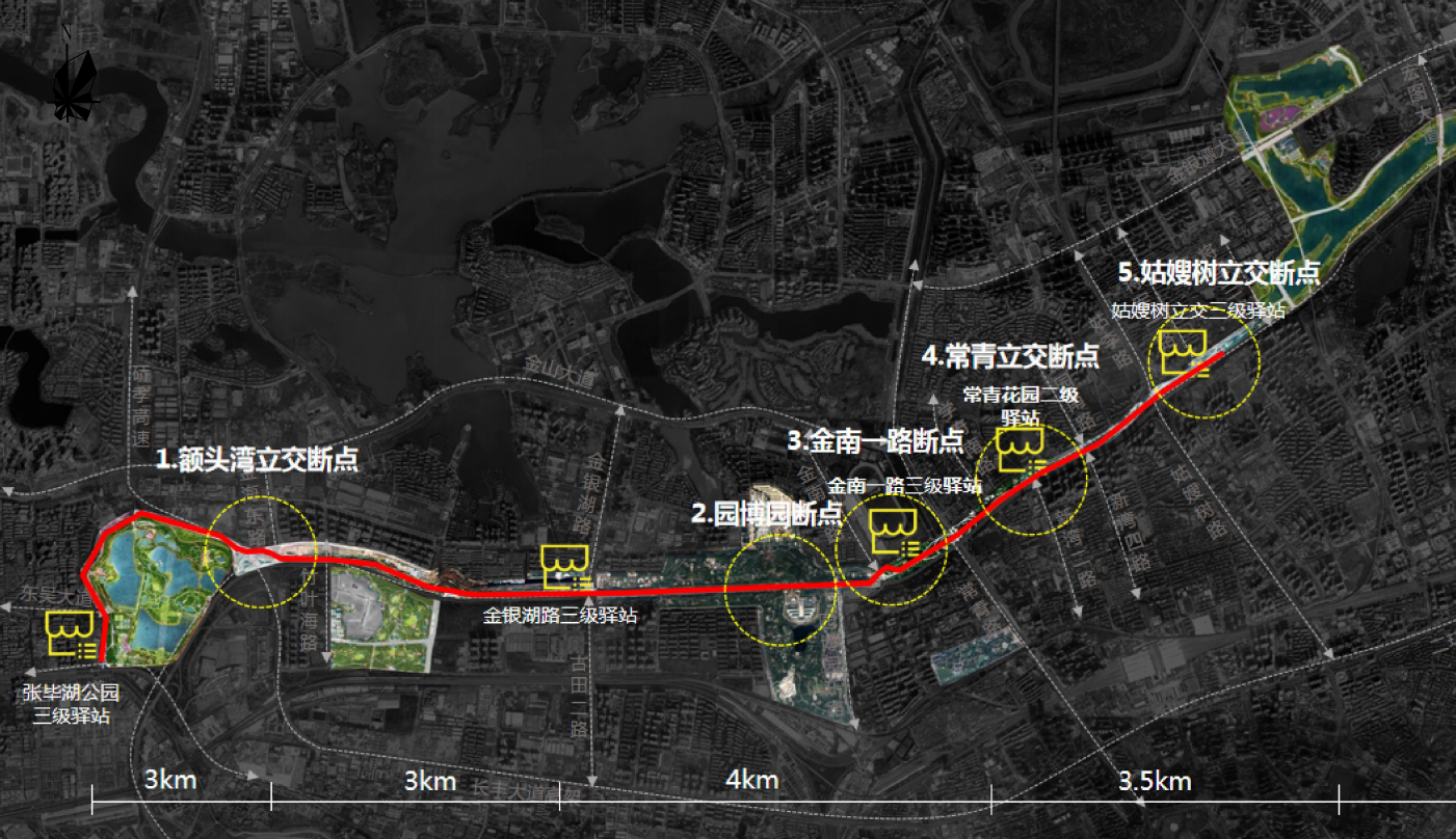 张公堤绿道年内全线贯通 沿绿道可畅游多个公园