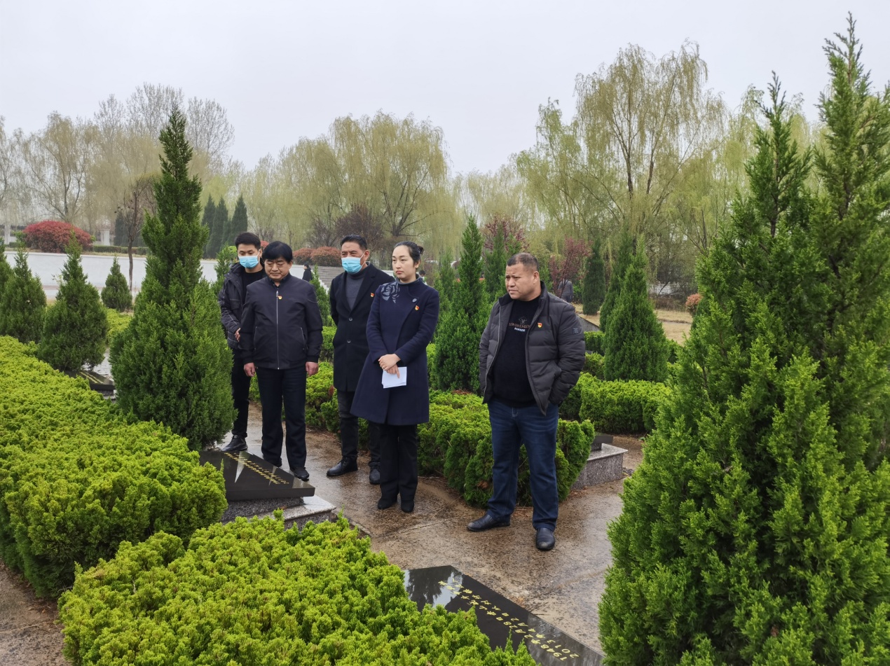 安徽泗县黑塔镇开展缅怀革命先烈党史学习教育