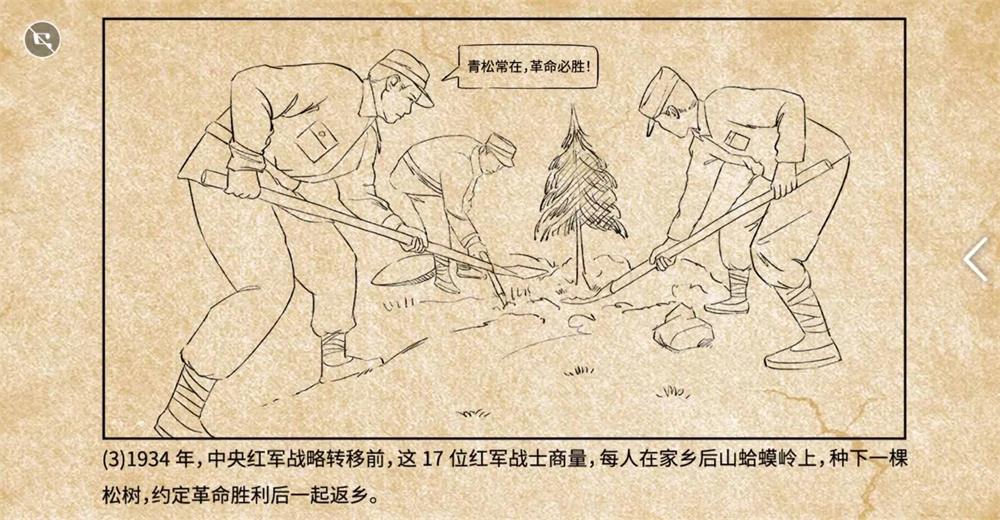 江西省委书记刘奇讲述十七棵青松的故事