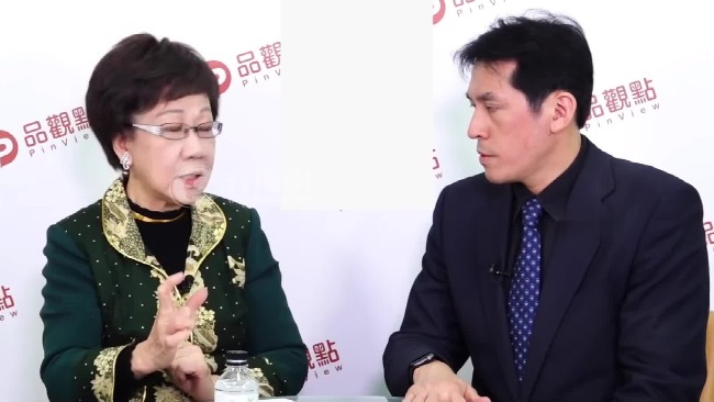 吕秀莲声称：台湾是钻石 得台湾者得天下