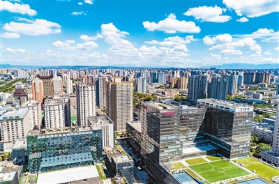 西安面貌日新月异 记者 窦翊明 摄