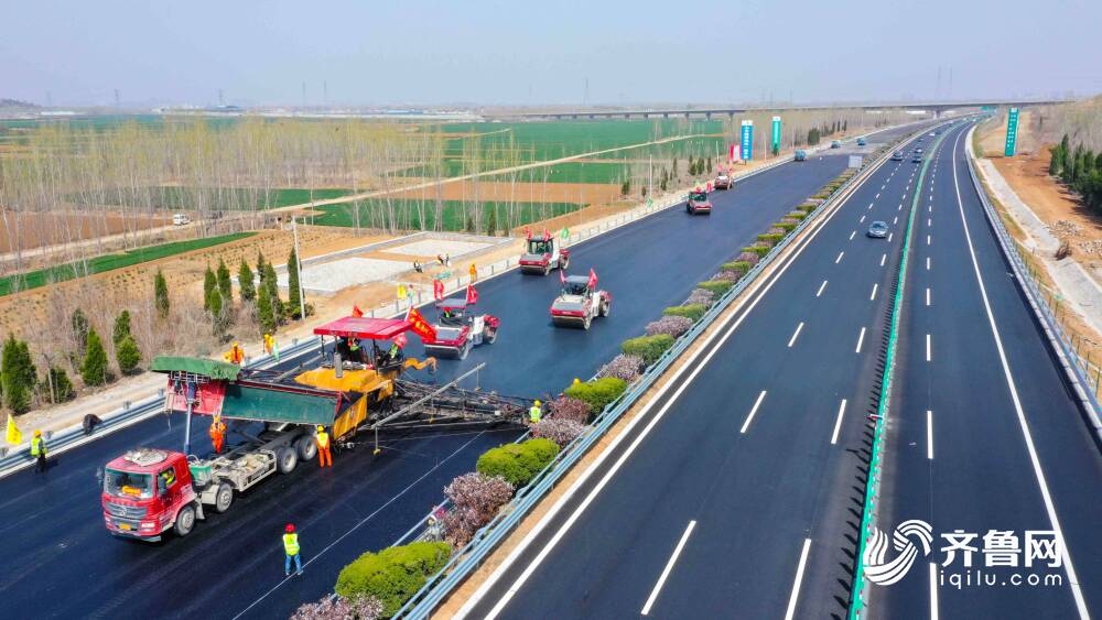 京台高速泰枣段改扩建预计10月通车