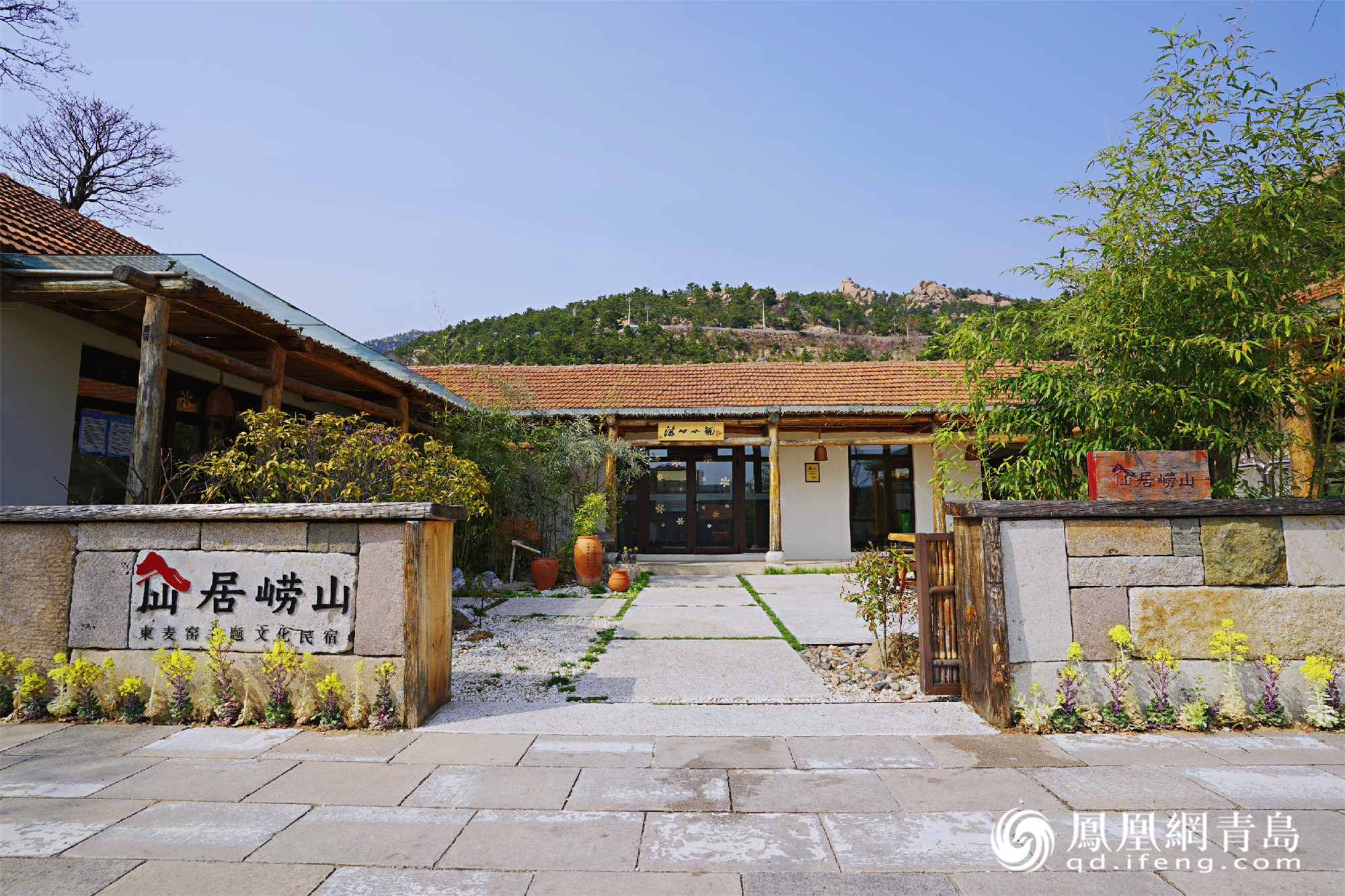 春之约沙子口是个好地方走进渔家仙居东麦窑社区