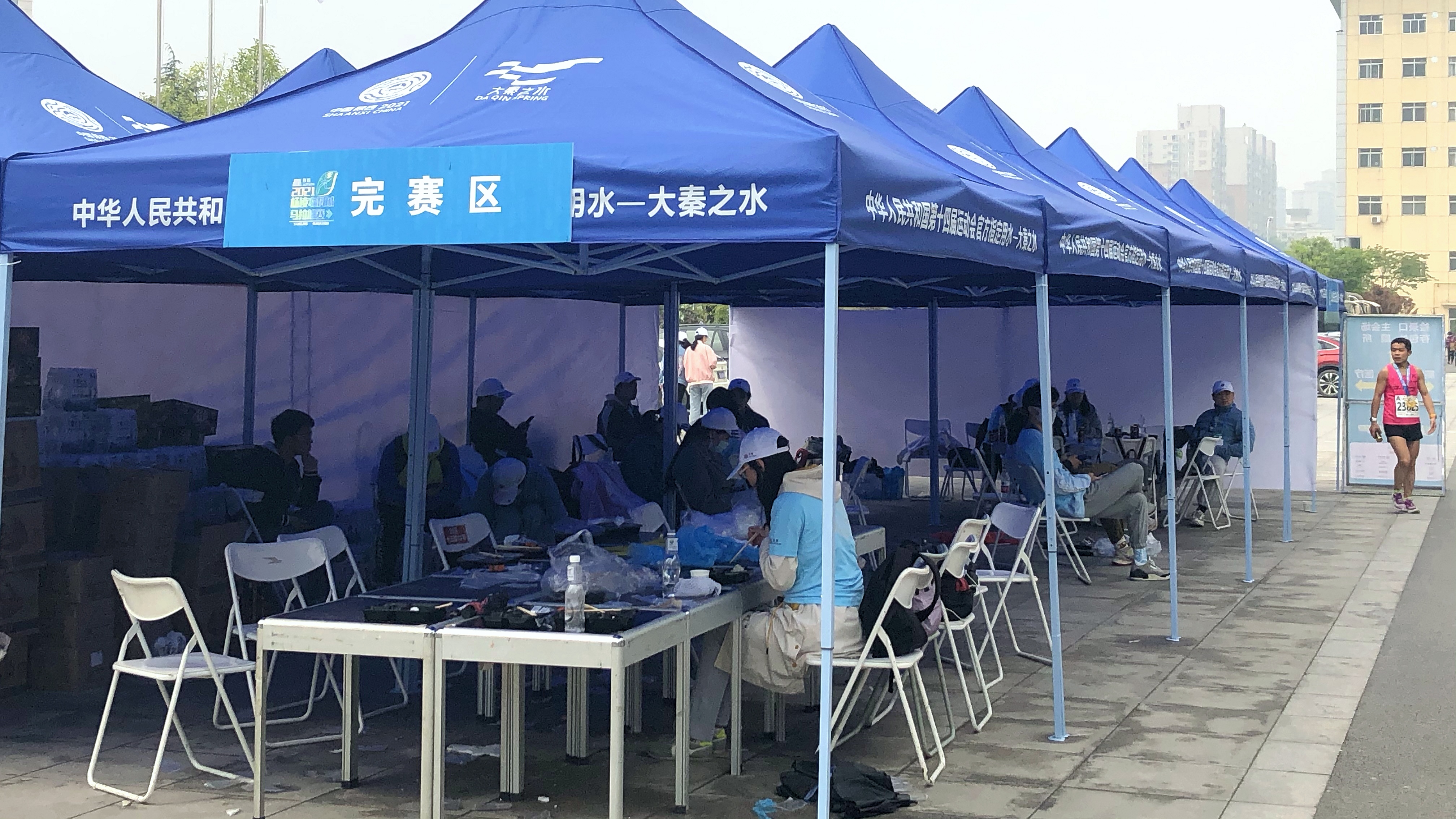 “大秦之水”出彩2021美畅杨凌农科城马拉松赛