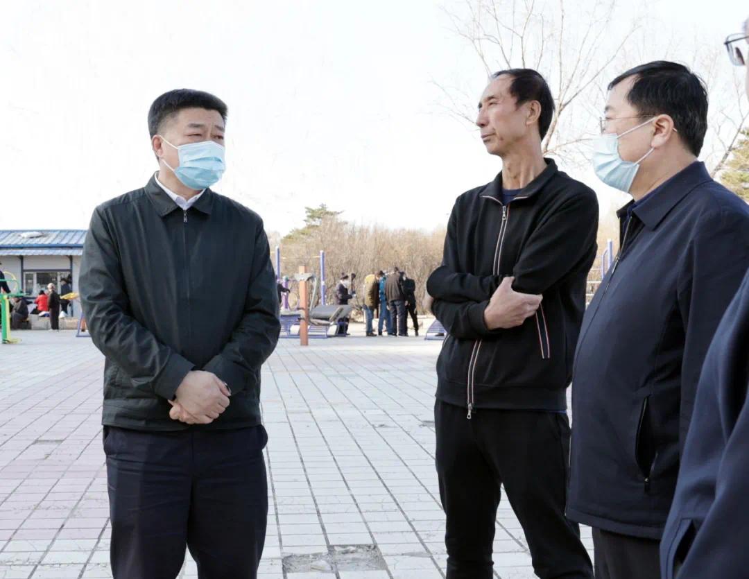 鲁长友深入鸡冠区滴道区开展我为群众办实事实践活动