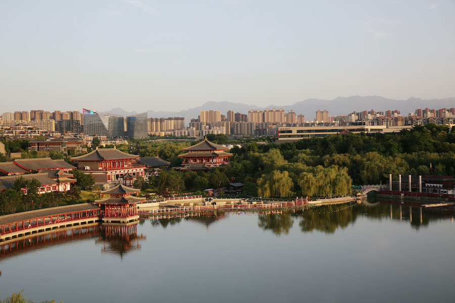 “曲江流饮”便是为长安八景之一。 视觉中国 图