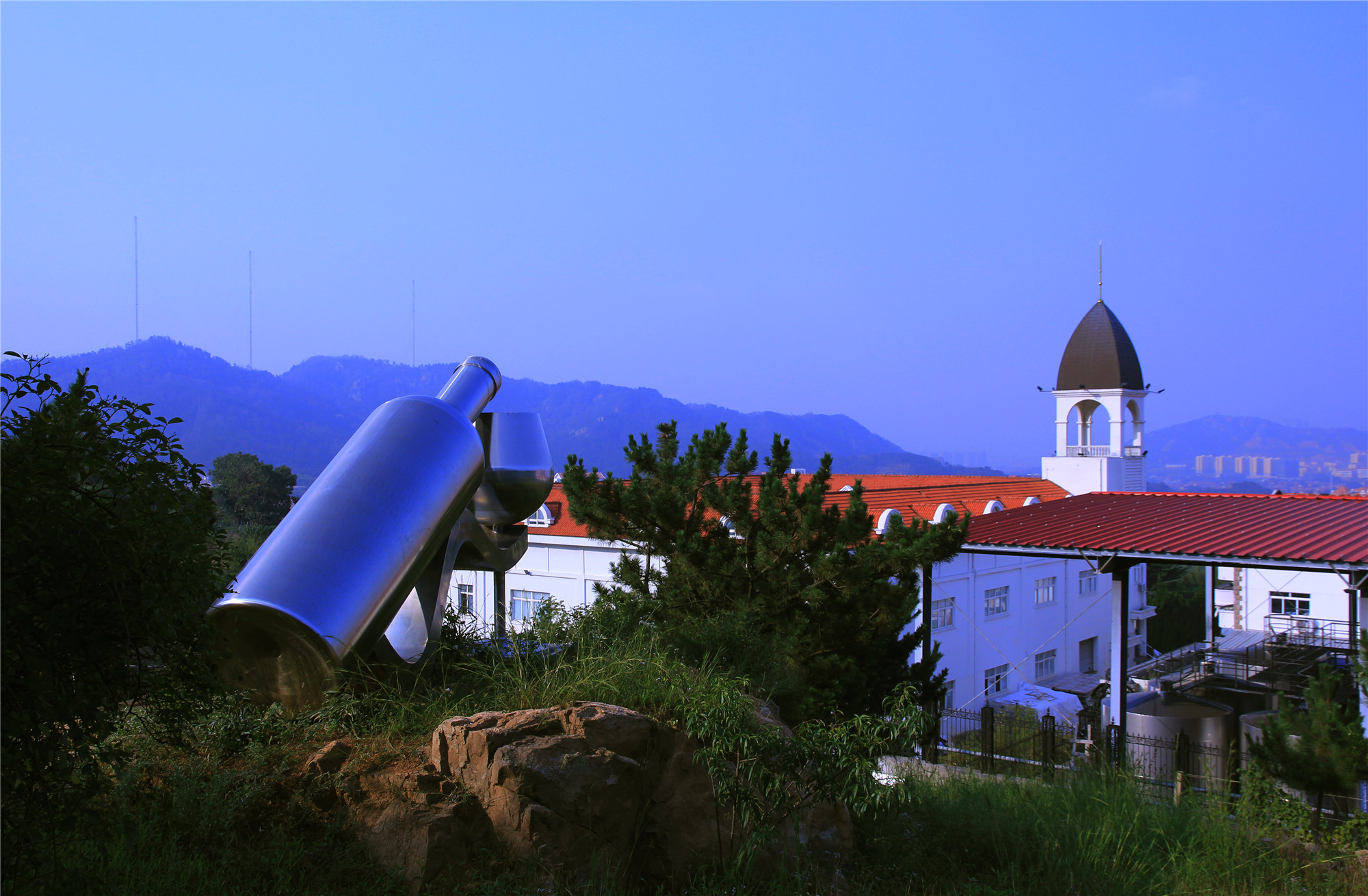 春之约 沙子口是个好地方：走进华东百利酒庄