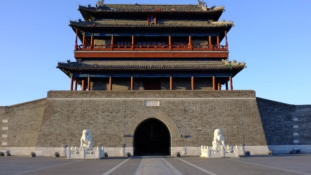 北京永定门城楼图片图片