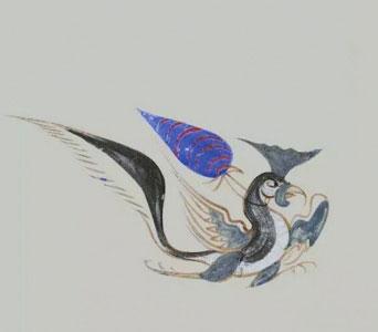 西魏第285窟南壁斗鸡图。（敦煌研究院供图）