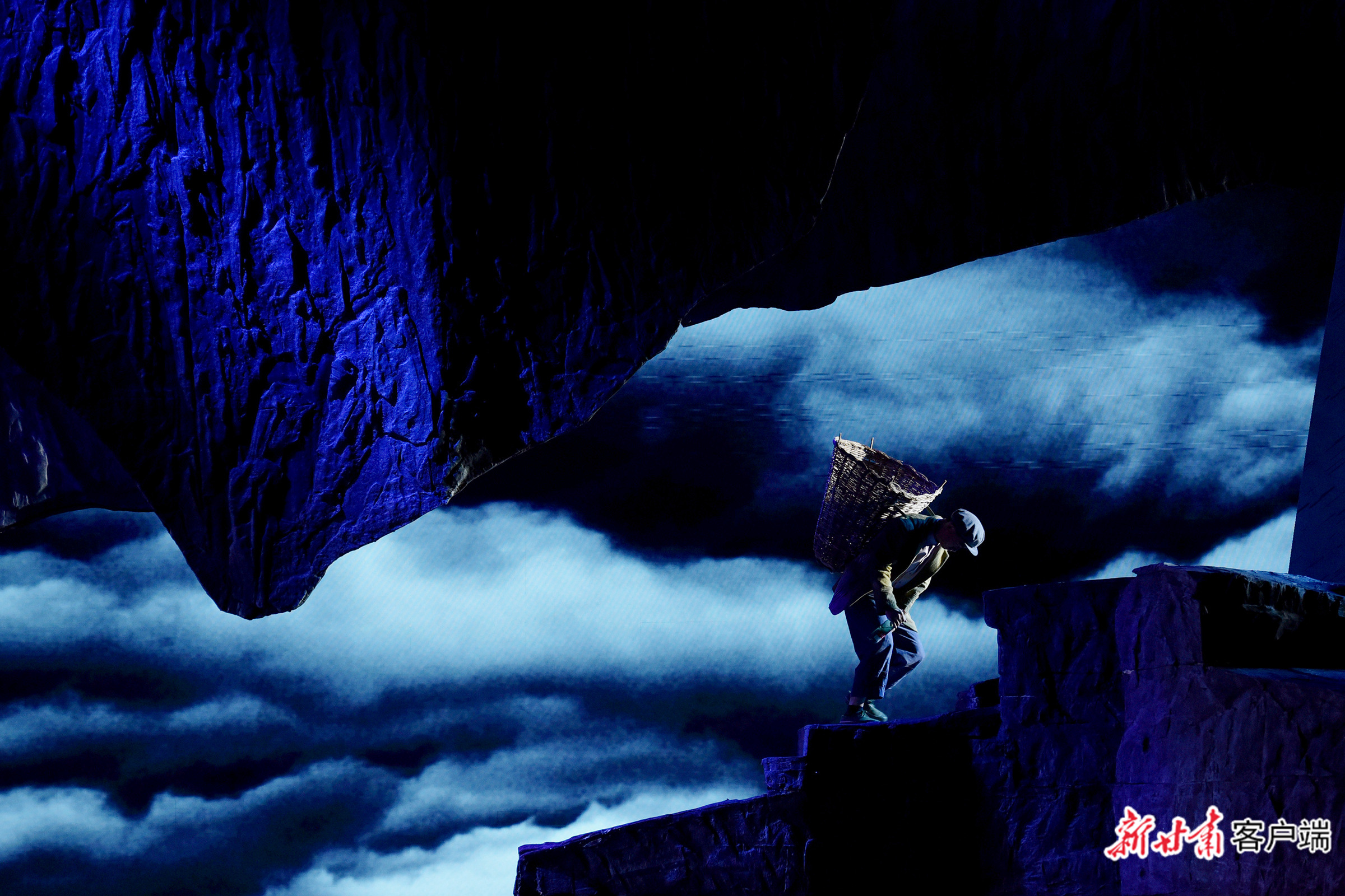 音乐剧《达玛花开》剧照 新甘肃&middot;甘肃日报记者 韦德占 摄