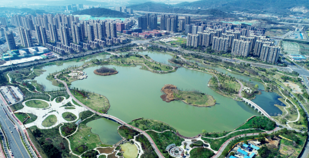 南京仙林湖公园图片