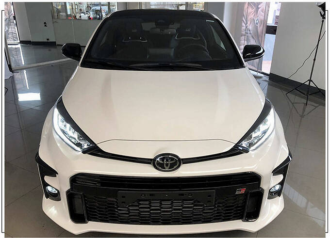 丰田gr雅力士实拍搭1.6t引擎/配亮黑色格栅-图2