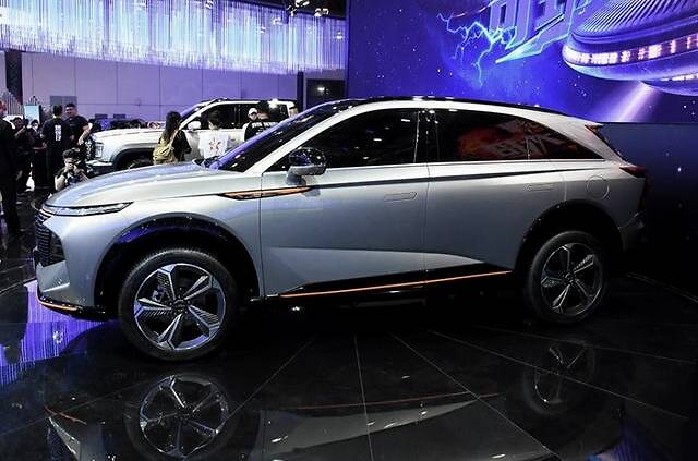 哈弗再出新物种图解哈弗旗舰概念车xy