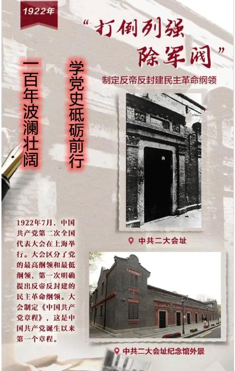 崂山区第三实验小学学党史系列活动1922打倒列强除军阀