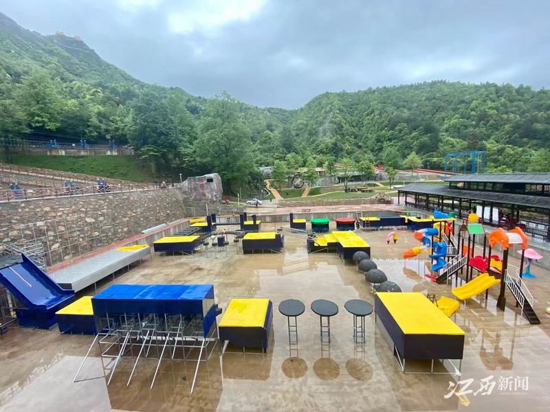 ▲乐安大华山蝶栖谷旅游区内。摄影|熊家明