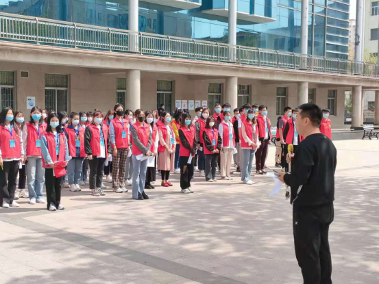 衡水学院学生处组织学生宿舍安全卫生联查