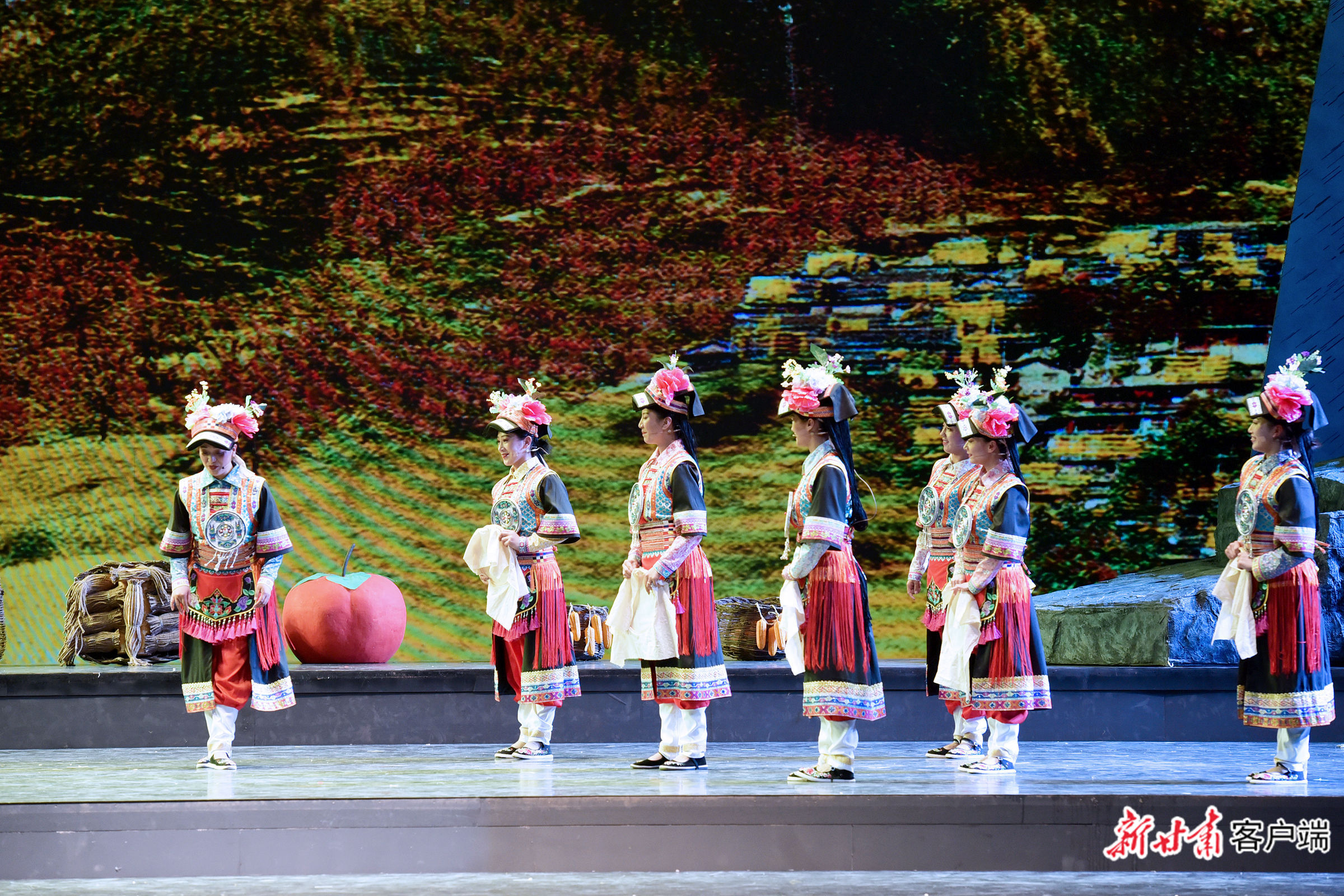 音乐剧《达玛花开》剧照 新甘肃&middot;甘肃日报记者 韦德占 摄