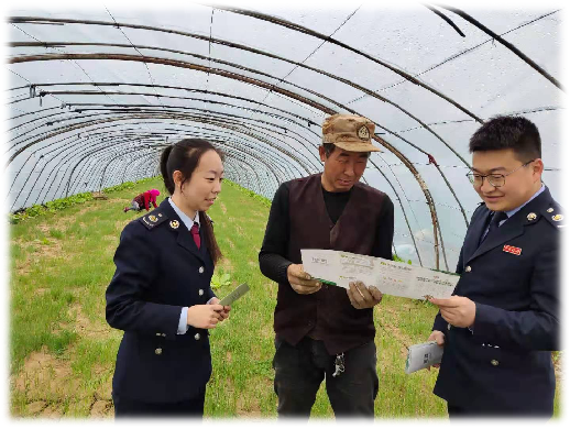 桃花红梨花白 流动“税务蓝”更添彩