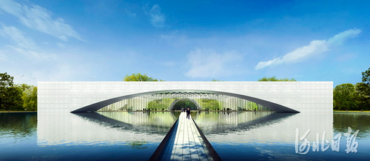 雄安城市计算(超算云)中心效果图。