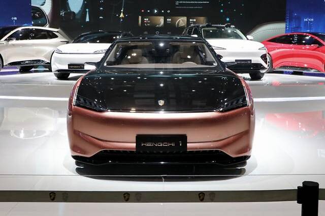 上海车展纯电超豪华轿车恒驰1首发
