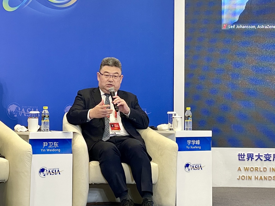 康希诺生物股份公司董事长、首席执行官宇学峰