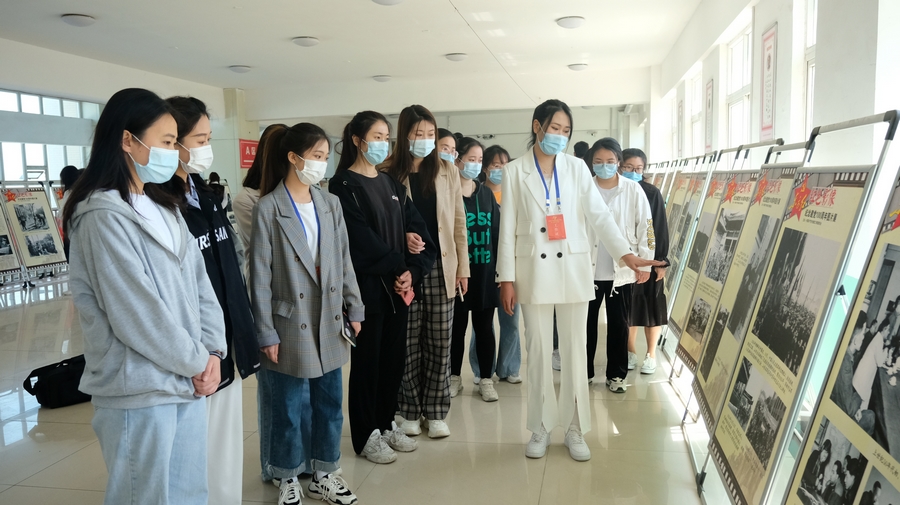 齐鲁理工学院举办庆祝建党100周年主题教育展