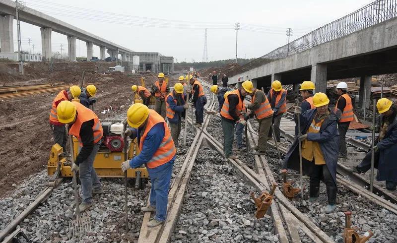 省重点建设项目金义东市域轨道交通工程全力加速建设 时宽兵/摄