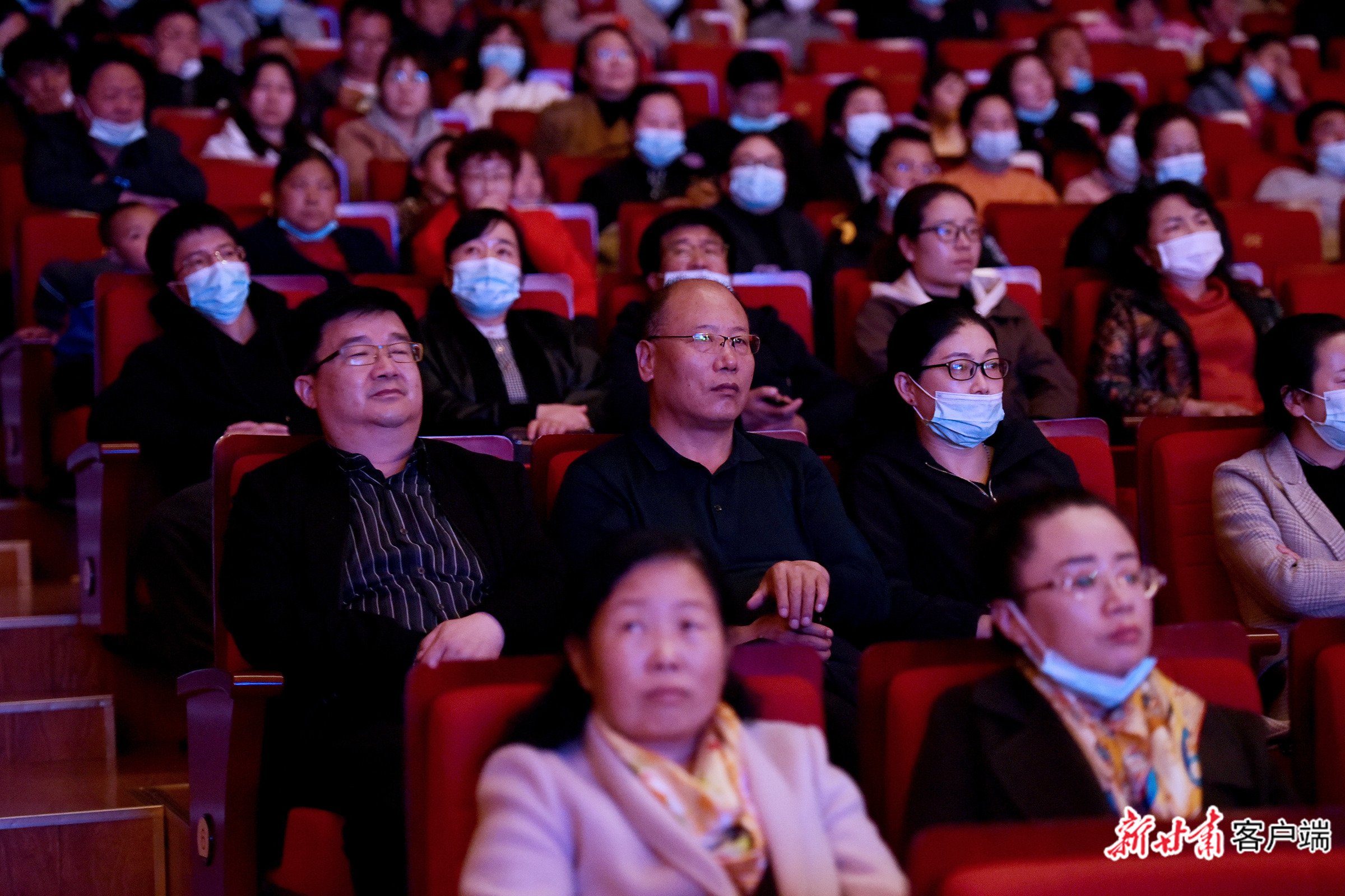 音乐剧《达玛花开》在甘南大剧院首次公开演出 新甘肃&middot;甘肃日报记者 韦德占 摄