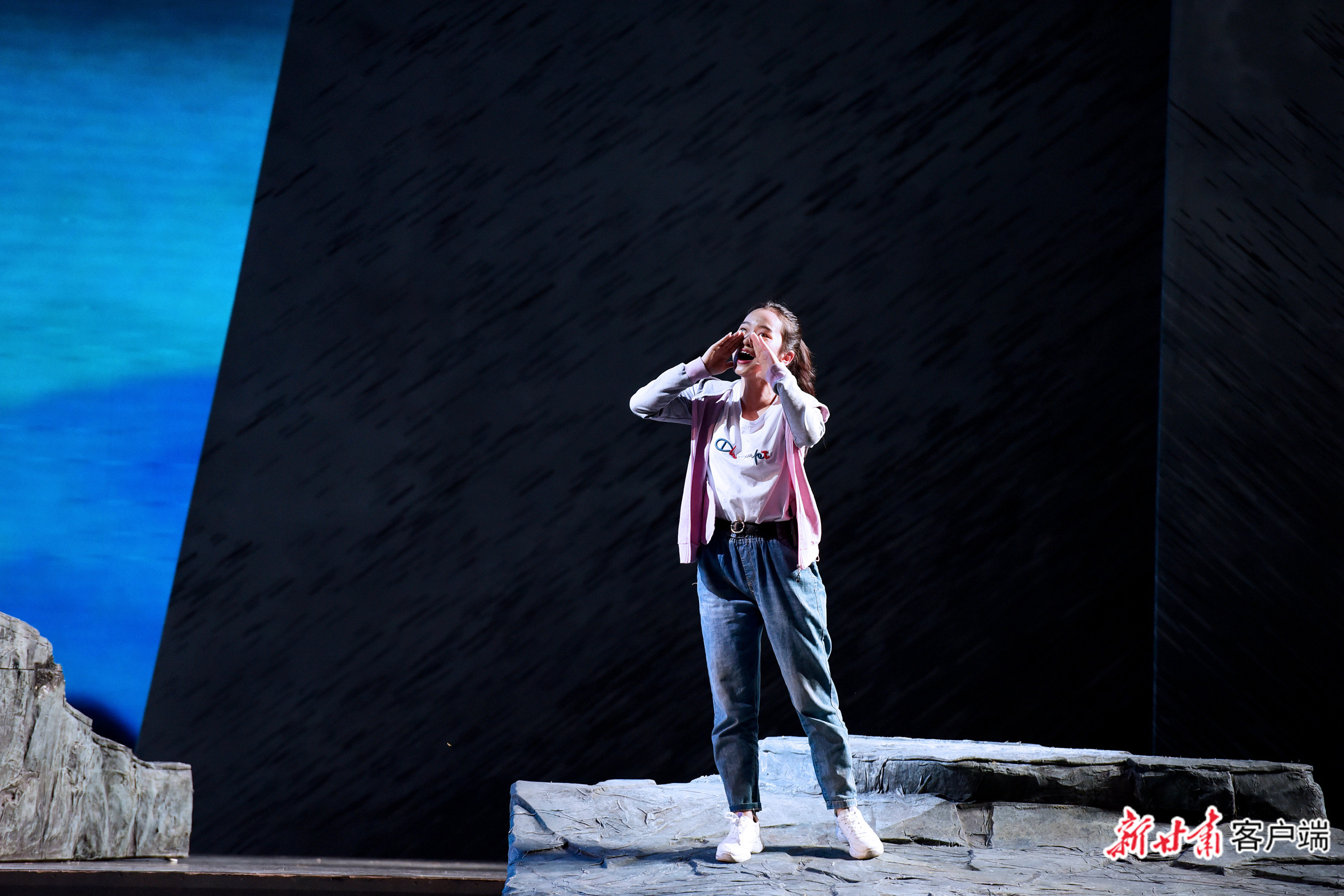 音乐剧《达玛花开》剧照 新甘肃&middot;甘肃日报记者 韦德占 摄