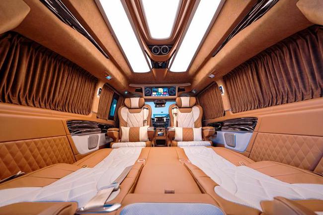 奔驰v260l房车改装体验自在旅行的快感