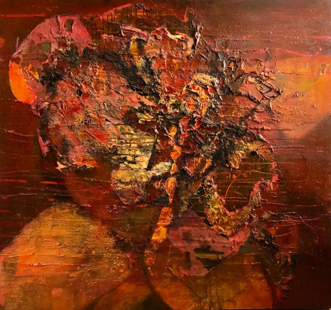 肖颖 沙漠之花2019 150X160cm 2019