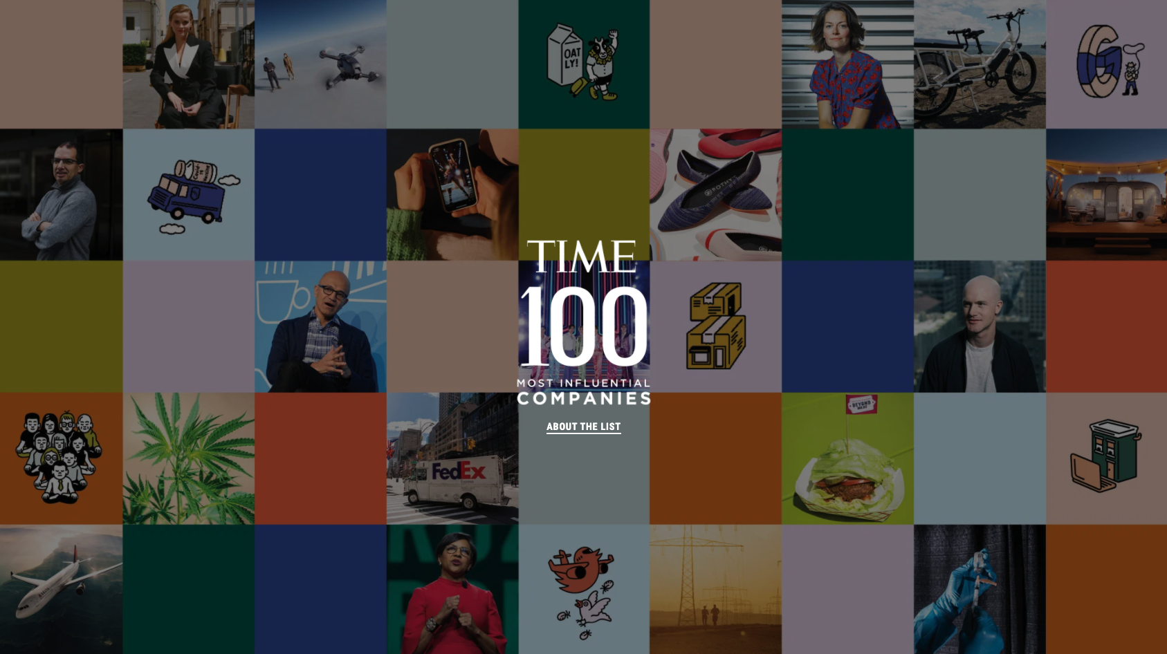 《时代》首次评选全球100大最具影响力企业