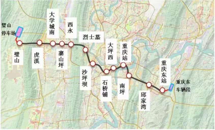 重庆轨道28号线图片