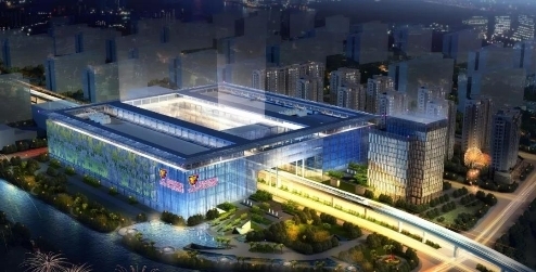 (核心区魔方效果图)